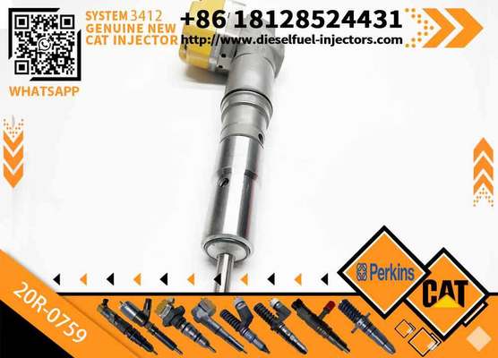 CAT 3412 Truck Engine Fuel Injector 198-4752 104-3377 20R-0759 for Spray Valve System Spare Parts