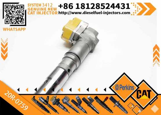 CAT 3412 Truck Engine Fuel Injector 198-4752 104-3377 20R-0759 for Spray Valve System Spare Parts