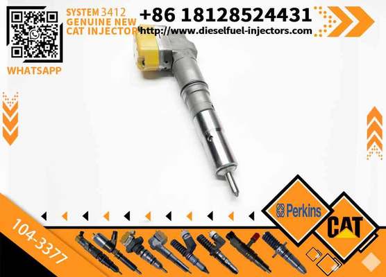 High Quality Remanufactured Diesel Fuel Injector 104-3377 for CAT 3412 Engine 1043377