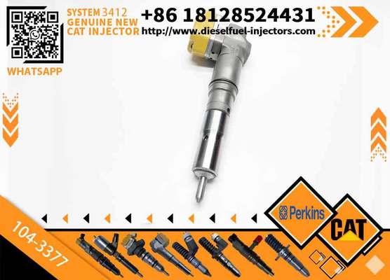 High Quality Remanufactured Diesel Fuel Injector 104-3377 for CAT 3412 Engine 1043377
