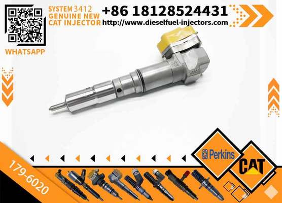 Diesel Injection System Parts 179-6020 diesel Fuel Injector 1796020 for Cater Pillar 3412E Engine