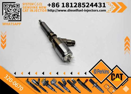 320-0670 High Quality New Common Rail Fuel Injector 3200670 Diesel Injector for Cat Excavator Spare Parts C6.6 Engine