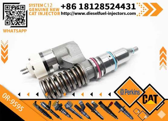 Quality - Tested Fuel Injector 153-7923 0R-9595 CAT C12 1537923 0R9595 Common Rail Injector for Caterpillar 3176B Excavator