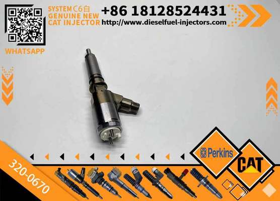 320-0670 High Quality New Common Rail Fuel Injector 3200670 Diesel Injector for Cat Excavator Spare Parts C6.6 Engine