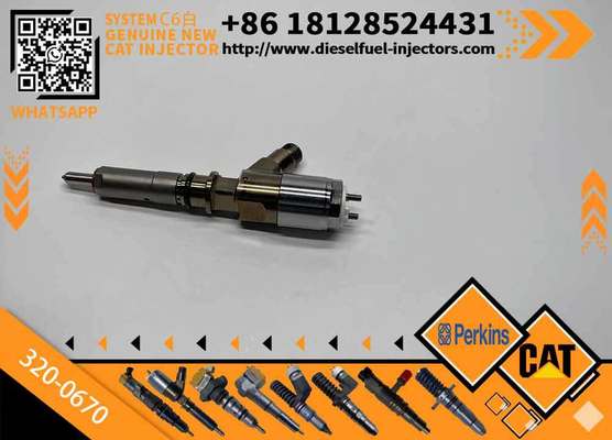 320-0670 High Quality New Common Rail Fuel Injector 3200670 Diesel Injector for Cat Excavator Spare Parts C6.6 Engine