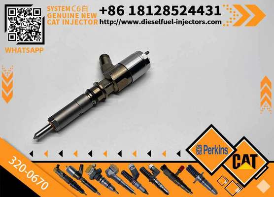 320-0670 High Quality New Common Rail Fuel Injector 3200670 Diesel Injector for Cat Excavator Spare Parts C6.6 Engine