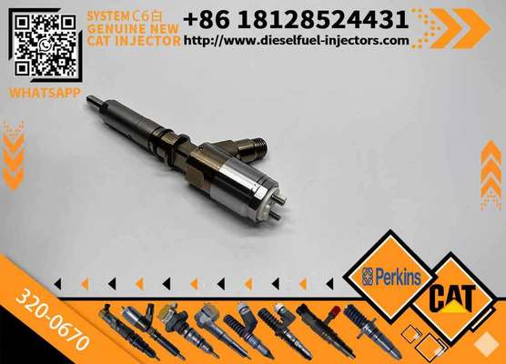 320-0670 High Quality New Common Rail Fuel Injector 3200670 Diesel Injector for Cat Excavator Spare Parts C6.6 Engine