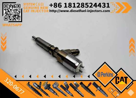 High Performance New Diesel Fuel Injector 2645A746 10R-7671 3200677 320-0677 for CAT 320D Excavator C4.4 C6.6 Engine
